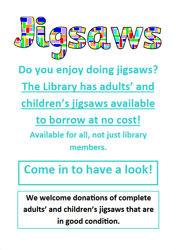 Jigsaws at the Library