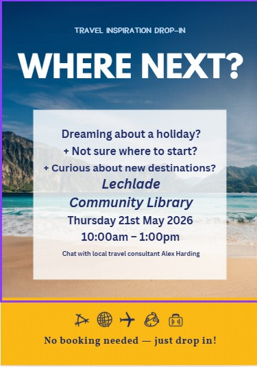 Travel Inspiration Drop In