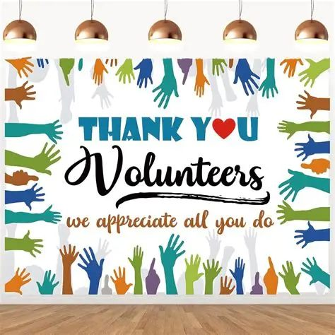 Thank You to Our Volunteers