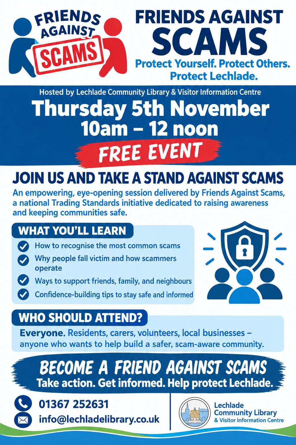 Friends Against Scams Drop-In Session
